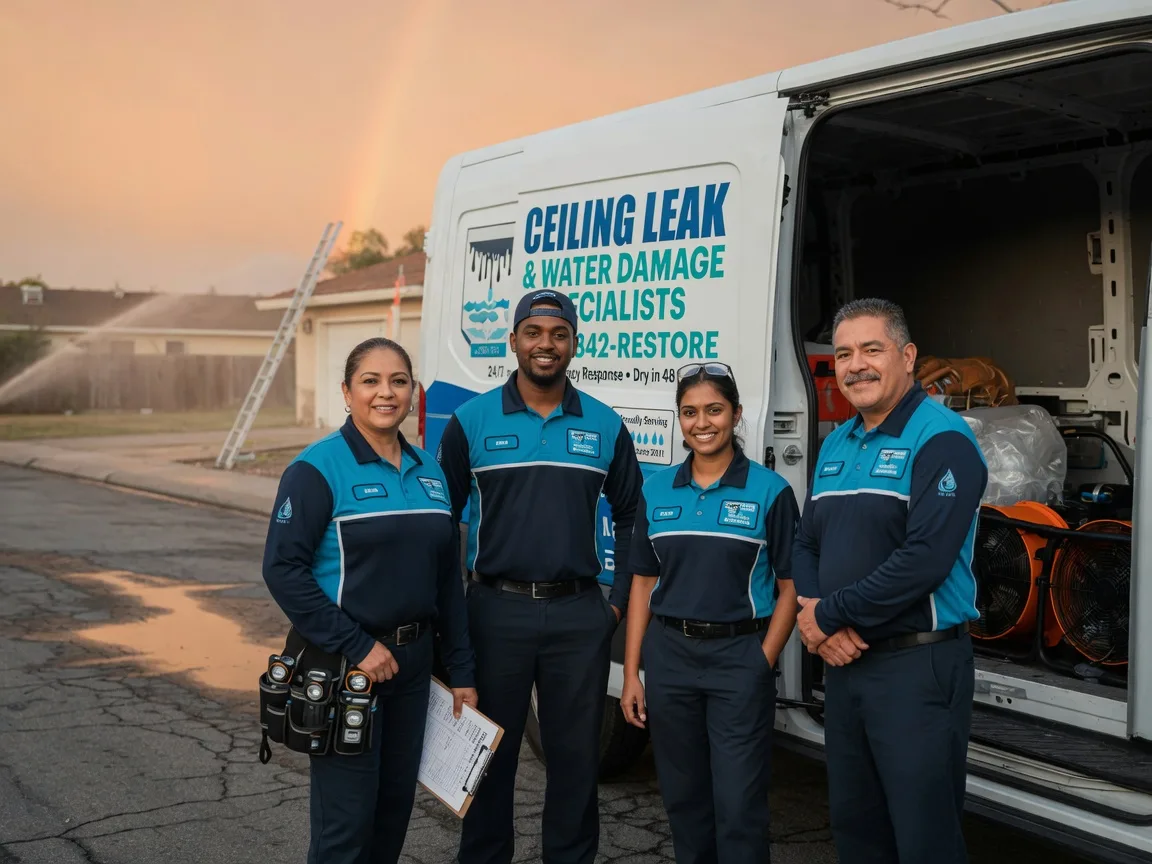 Ceiling Leak Cleanup company in East Wallingford, VT