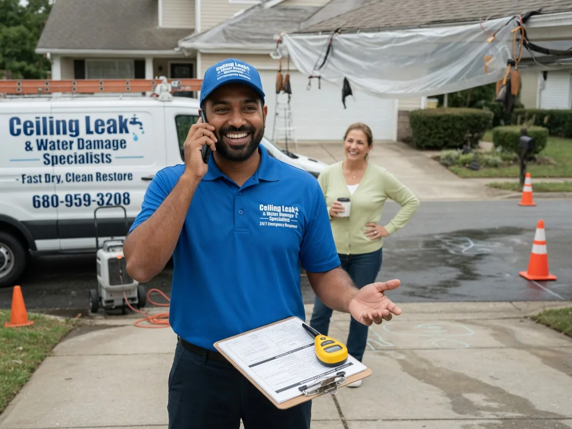 Ceiling Leak Cleanup East Wallingford, VT FAQs